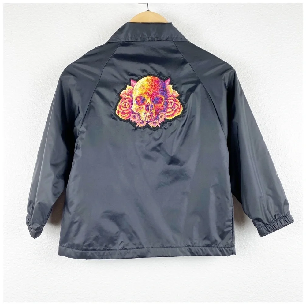 Danielle Clough One of a Kind‎ Embroidered Skull Patch